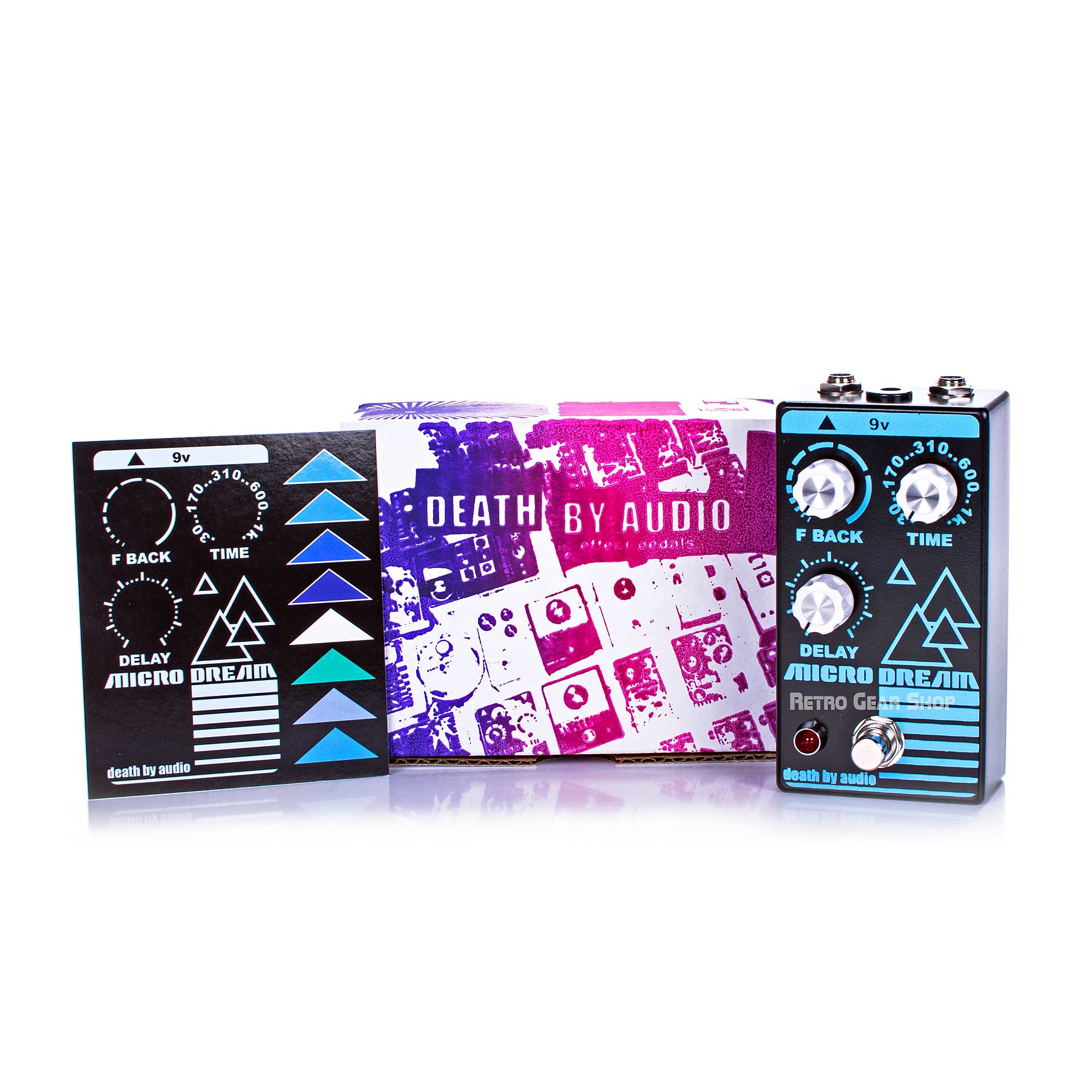 Death By Audio Micro Dream Guitar Effect Pedal Delay Modulation