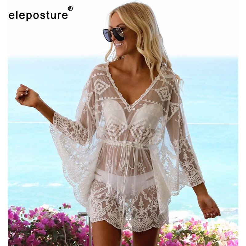 lace bathing suit cover up