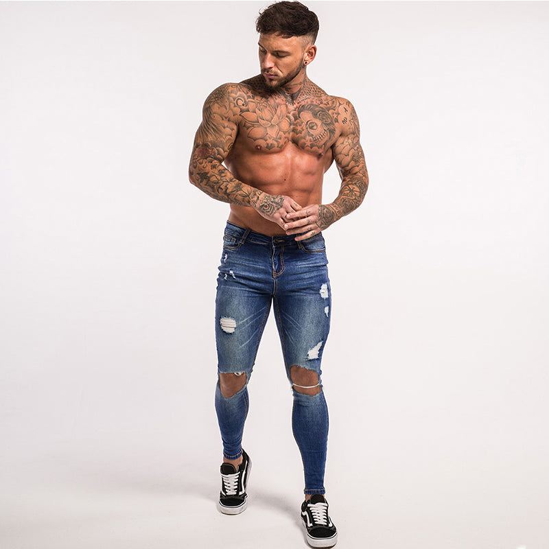 super ripped mens jeans