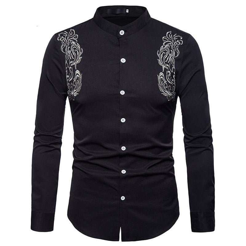 henley dress shirt