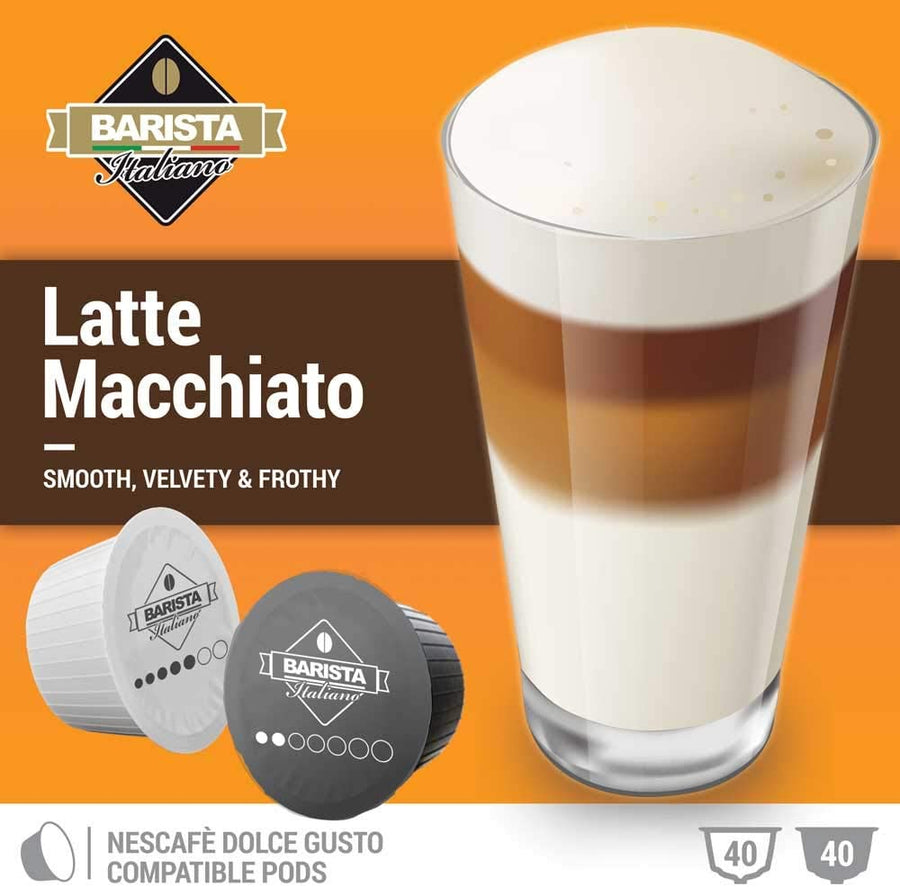 CAPPUCCINO CON CIOCCOLATO BIANCO - ITALIAN COFFEE - CAPSULE - COMPATIBILI - DOLCE  GUSTO - Caffè Bundì