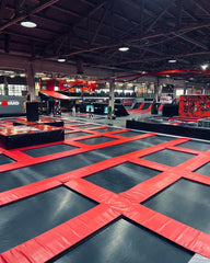 JumpYard Lisbon. Things to do in Lisbon with kids on a rainy day.
