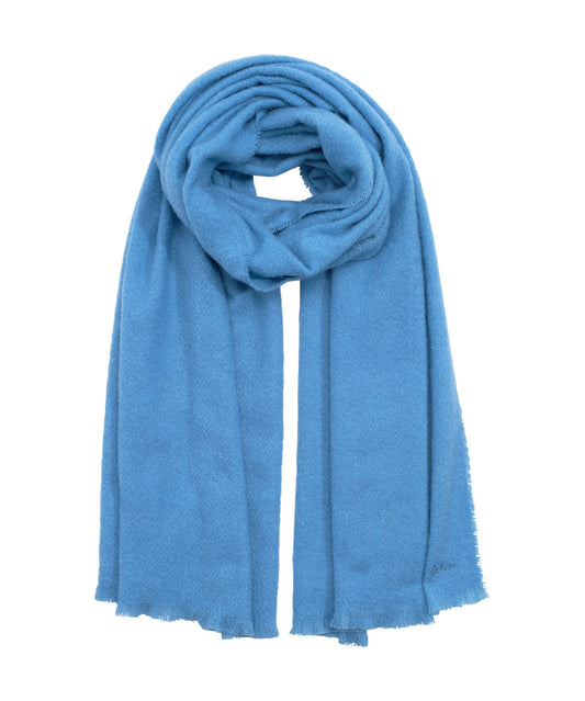 Wool–Cashmere Triangle Scarf