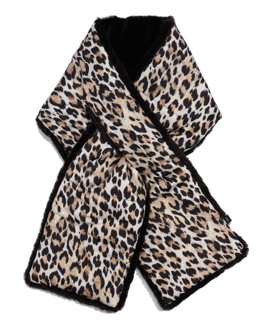 Reversible Leopard Print Sherpa/Faux Fur Vest VT716 –