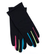 Black Multi - Washable Colorblock Errand Glove with Echo Touch®