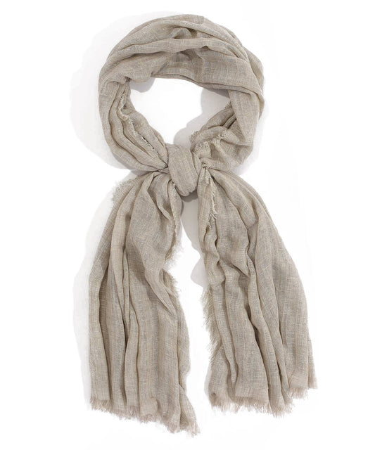 Echo Tiger Oblong Scarf - Denim Blue