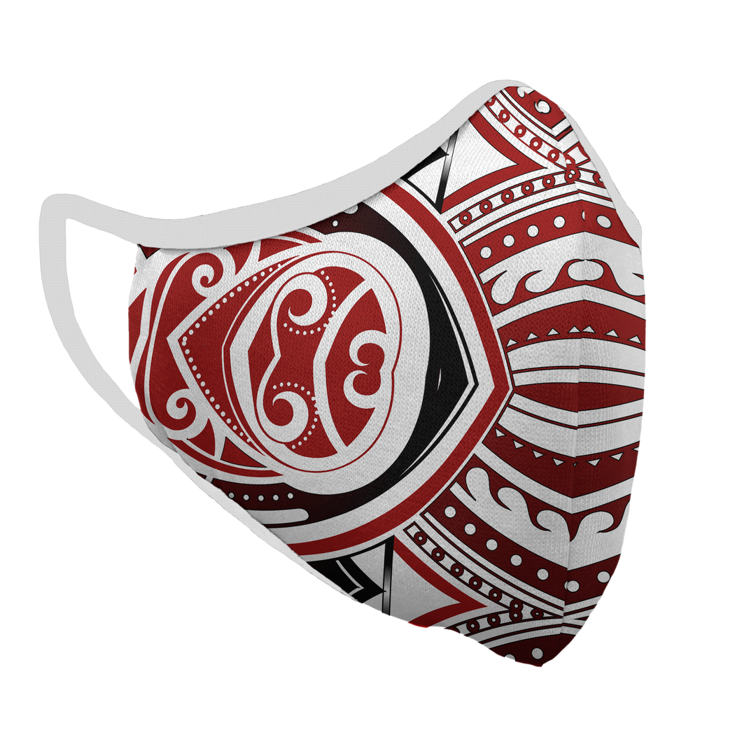 Tribal Daze Premium Fitted Face Cover