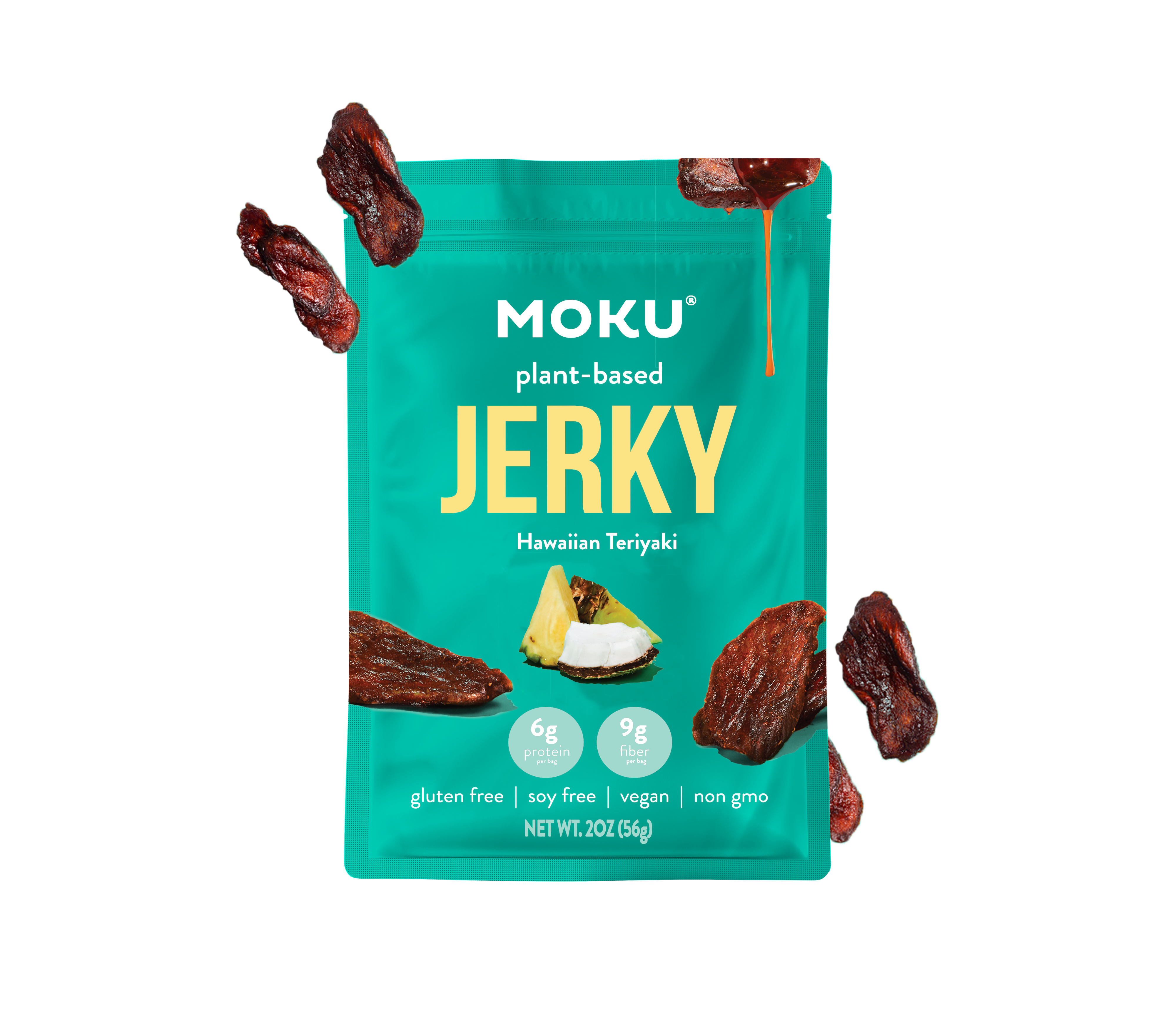 Hawaiian Teriyaki Mushroom Jerky