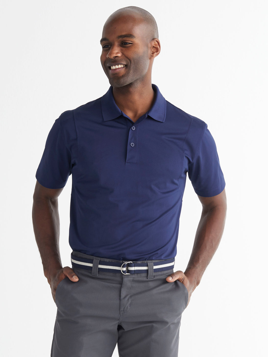 Men's Dri-Fit Performance Polo - True Navy — Westin Wardrobe