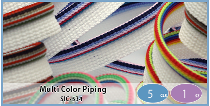 SIC-534(Multi Color Piping)