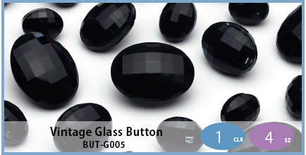 BUT-G005(Vintage Glass Button)