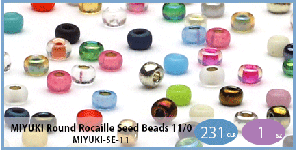 MIYUKI-SE-11(MIYUKI Round Rocaille Seed Beads 11/0)