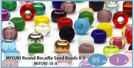 MIYUKI-SE-8(MIYUKI Round Rocaille Seed Beads 8/0)