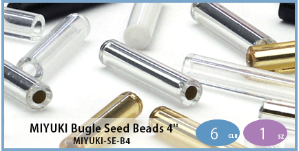 MIYUKI-SE-B4(MIYUKI Bugle Seed Beads 4''')