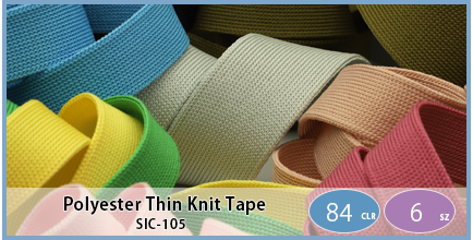 SIC-105(Polyester Thin Knit Tape)