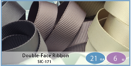 SIC-171(Double-Face Ribbon / Satin & Grosgrain)