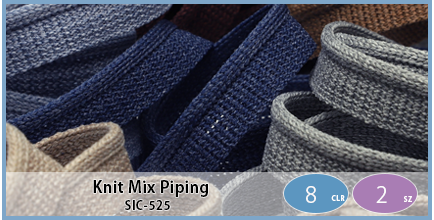 SIC-525(Knit Mix Piping)