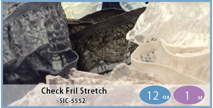 SIC-5552(Check Frill Stretch)