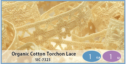 SIC-7323(Organic Cotton Torchon Lace)