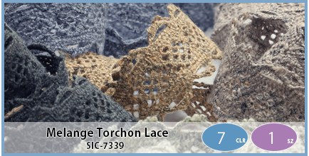 SIC-7339(Melange Torchon Lace)