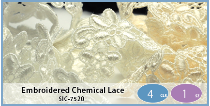 SIC-7520(Embroidered Chemical Lace)