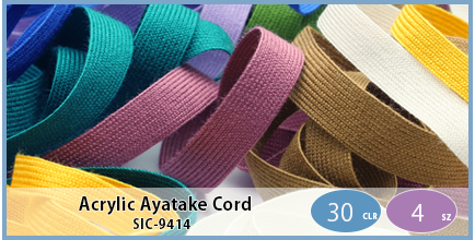SIC-9414(Acrylic Ayatake Cord)