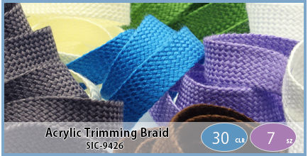 SIC-9426(Acrylic Trimming Braid)