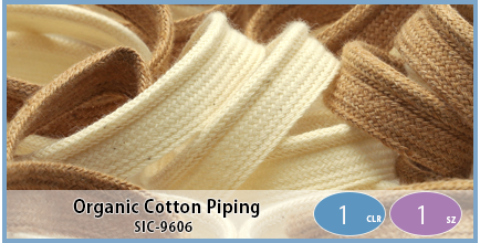 SIC-9606(Organic Cotton Piping)