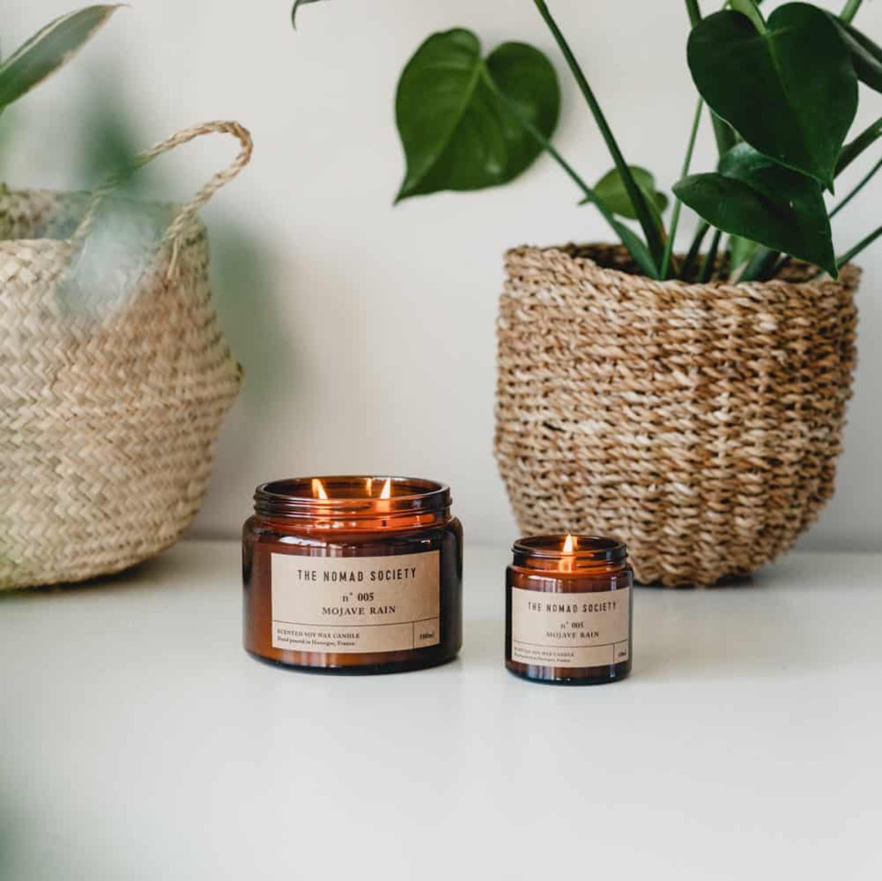 natural scented candles