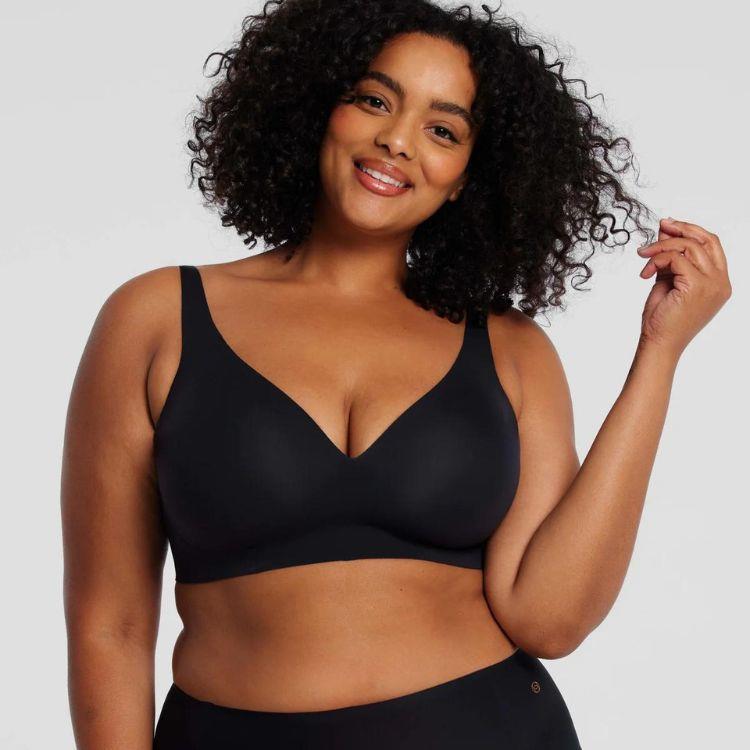 Evelyn & Bobbie Beyond Bra with Cutouts in Black – Anna Bella