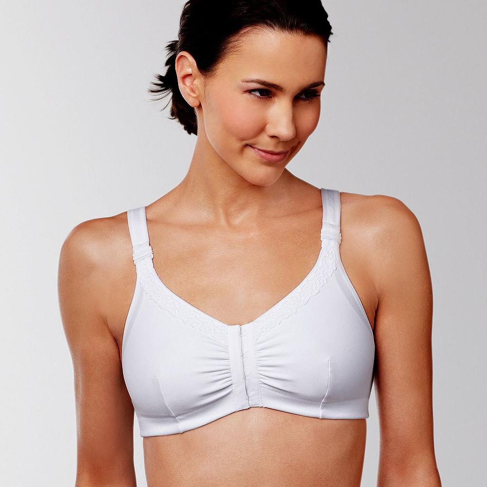 Amoena Ruth Wire-Free Bra, Soft Cup, Size 44a, White #54167161