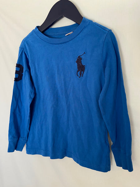 Ralph Lauren Polo blue top (3-4y)