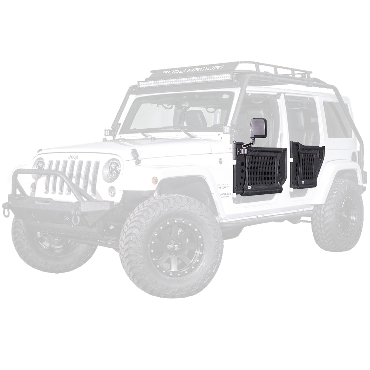 Body Armor 4x4 2007-2018 Jeep Wrangler JK Gen 3 Trail Doors 2 & 4