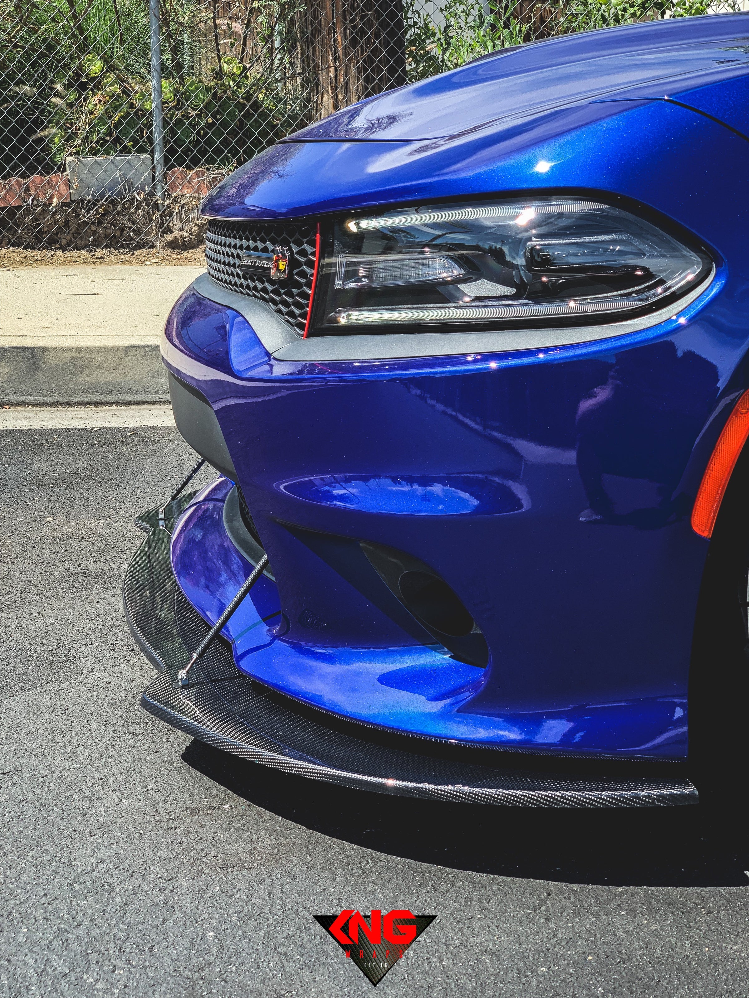 dodge charger front spoiler