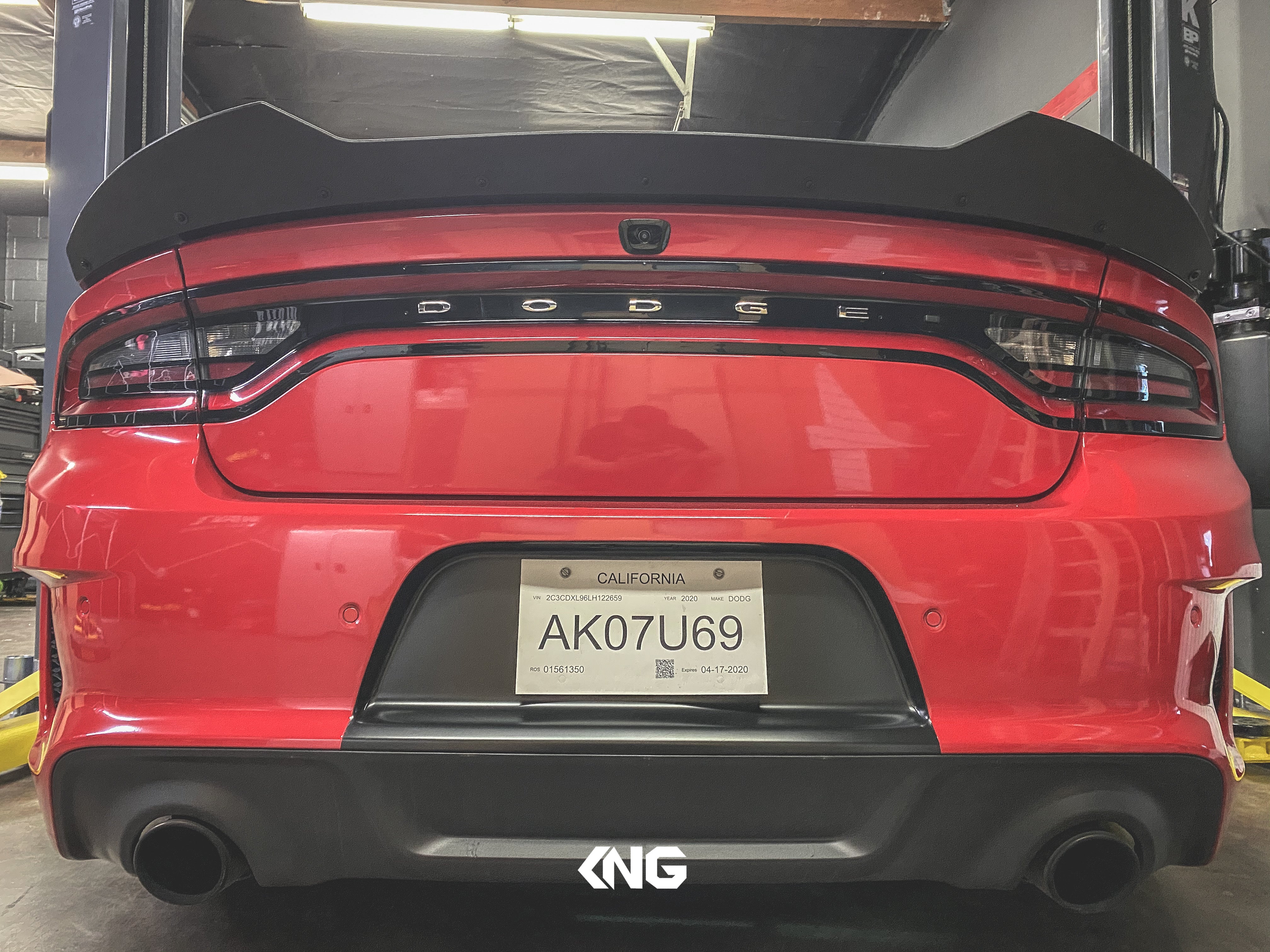 2020-23 Widebody Charger New Hellcat Spoiler: +1 Tall Sharp Wickerbill –  KNG Motorsports