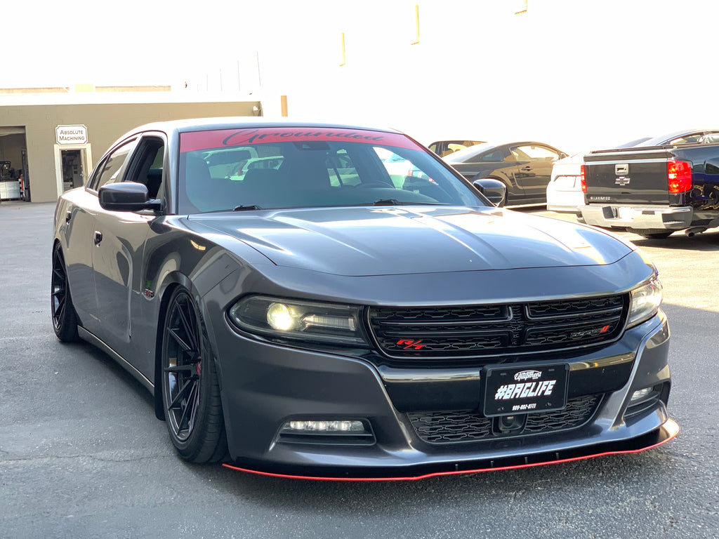 dodge charger rt front splitter