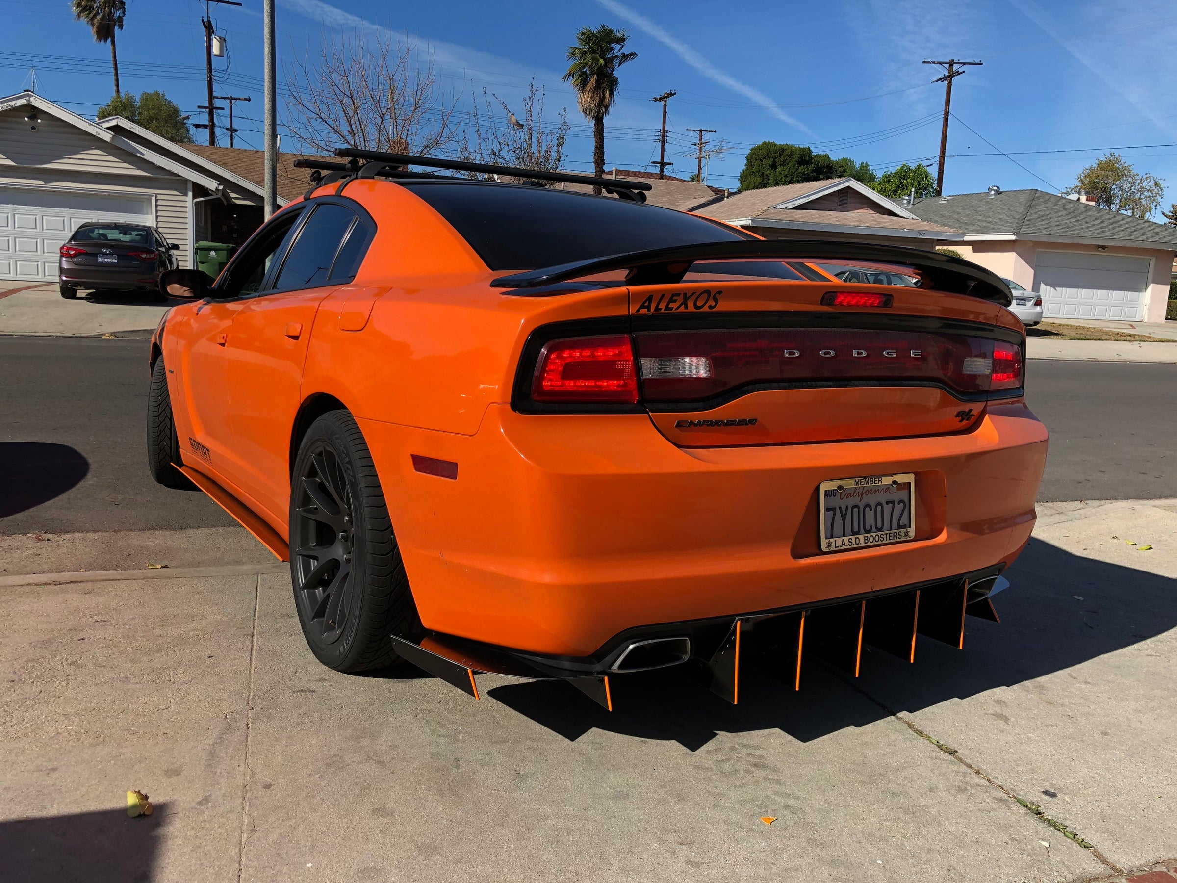 201114 Dodge Charger SXTSRT Custom Rear Diffusers