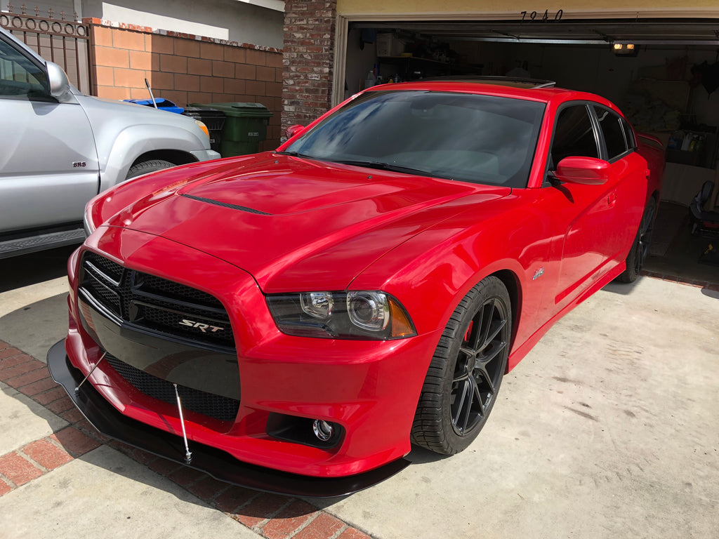 2014 dodge charger front splitter