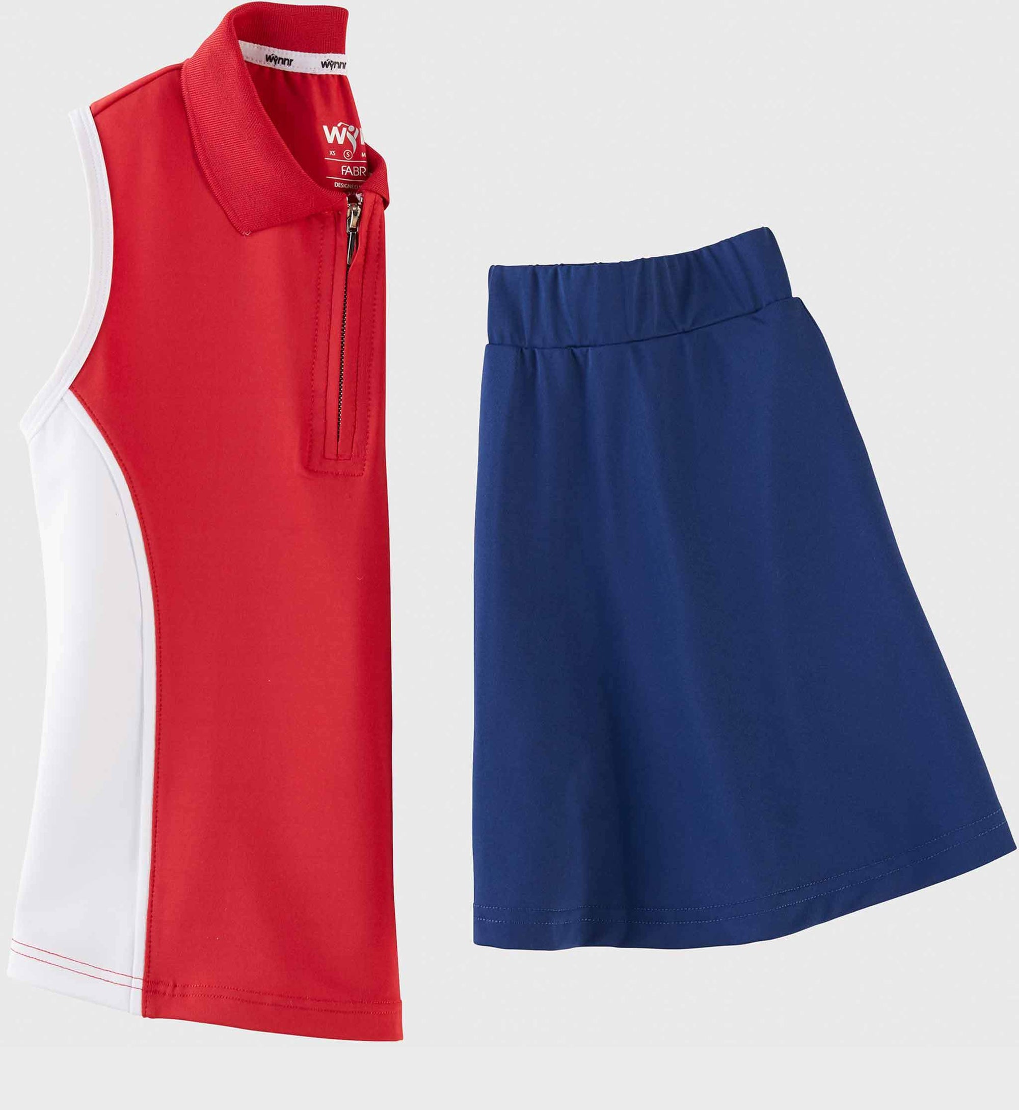 red white and blue womens golf clothes
