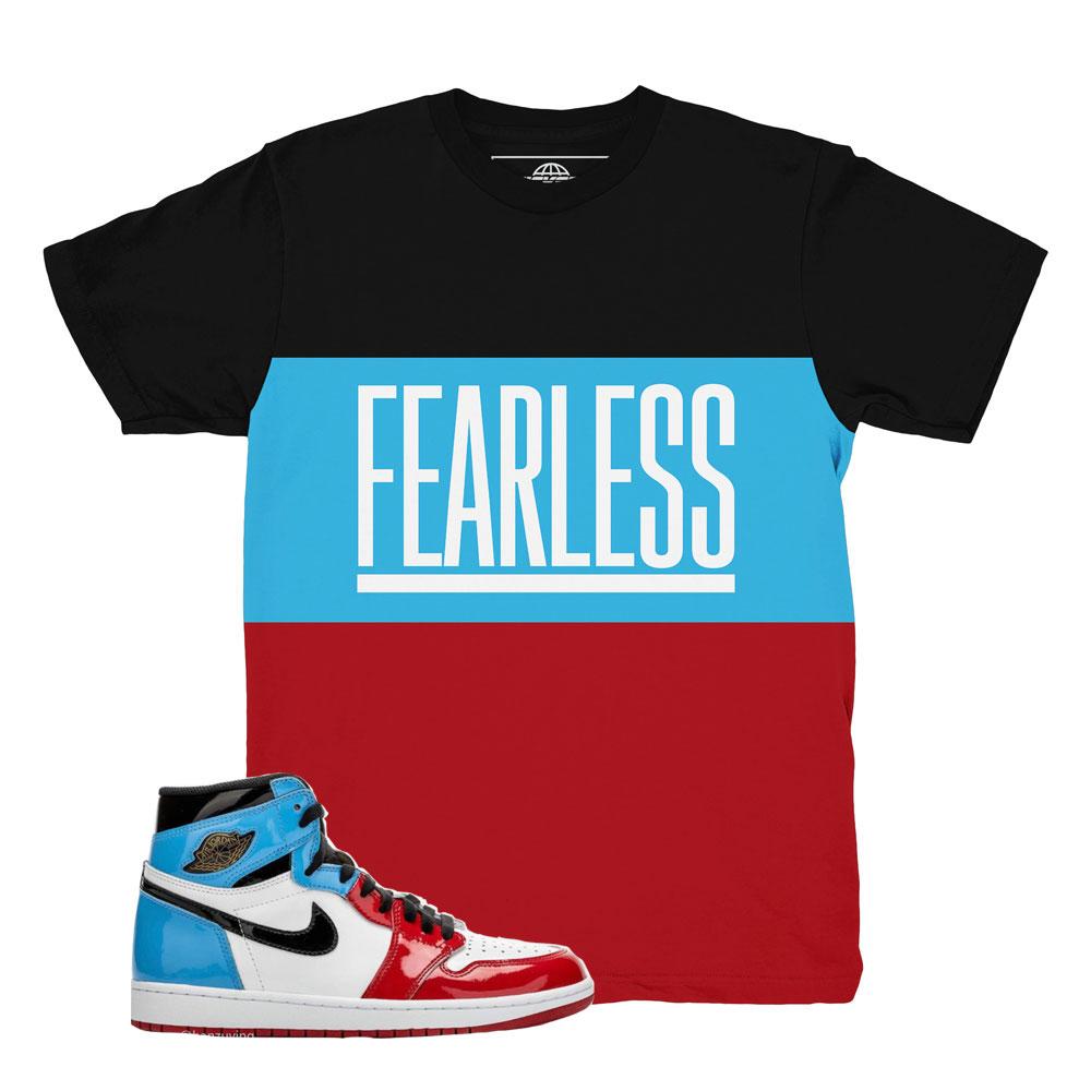 jordan 1 unc to chicago shirt