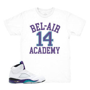 fresh prince jordan 5 shirt