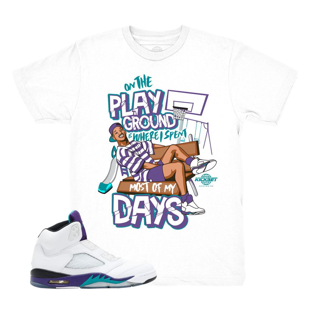 jordan 5 grape shirt