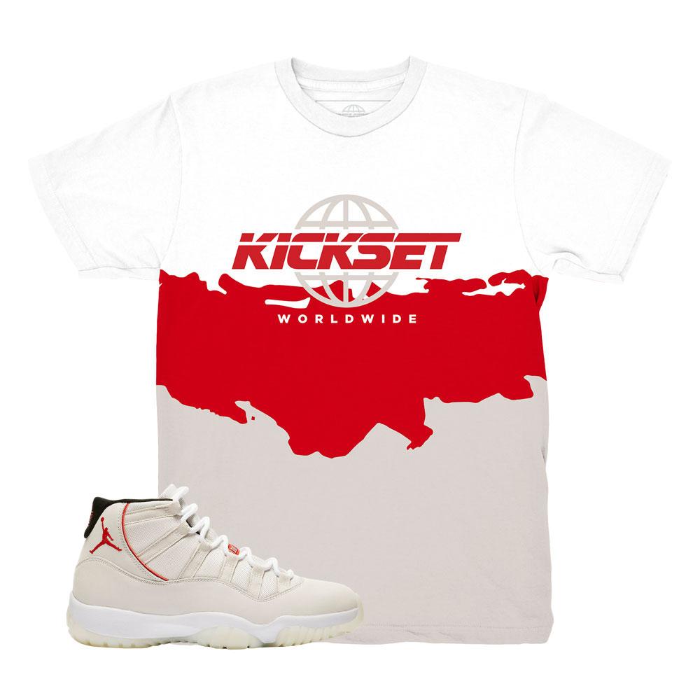 jordan 11 platinum tint shirt