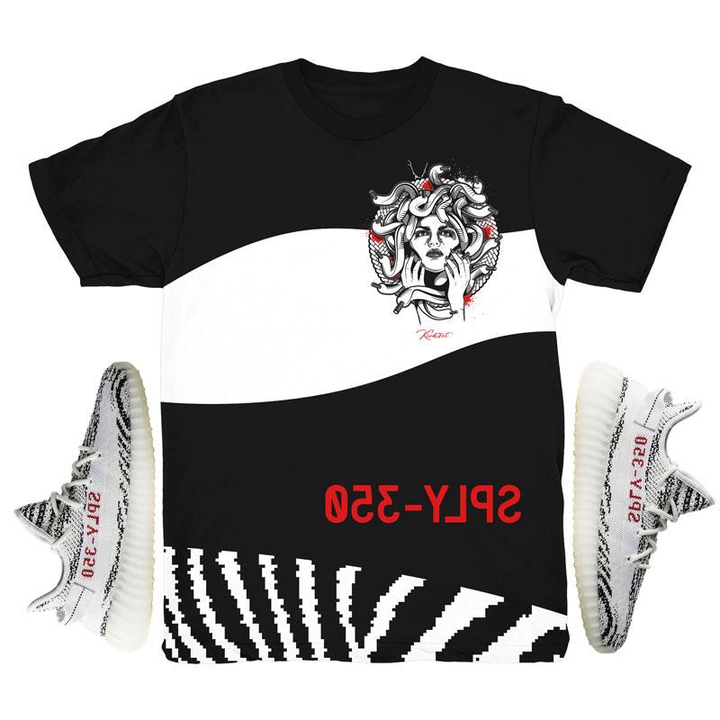 Yeezy Boost 350 V2 Zebra Medusa Shirt