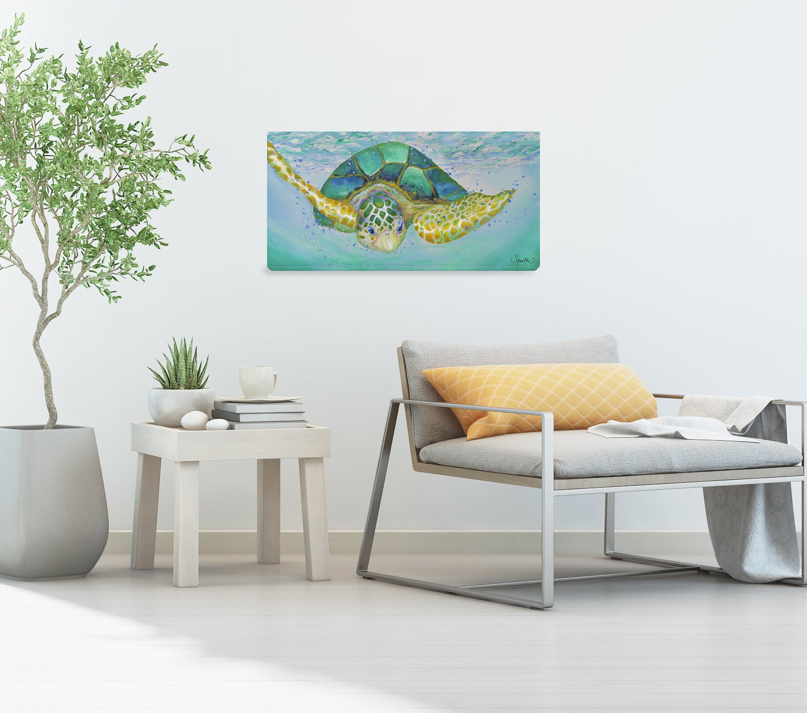 Sea Turtle Prints | Sea Turtle Room Decor | Sea Creature Nursery Art ...