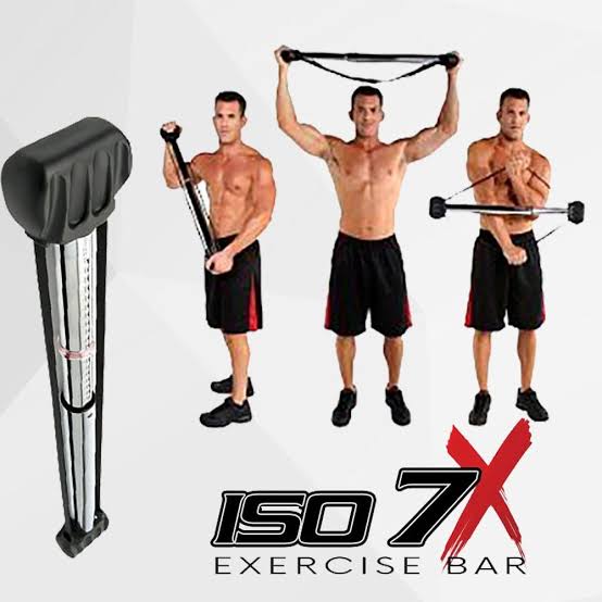 iso 7x isometric workout bar exercises