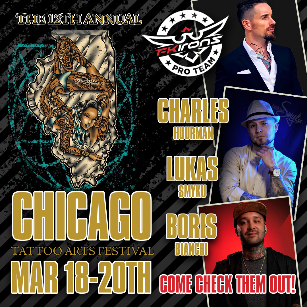 March 2326 2018 Chicago Tattoo Arts Convention  Pins  Needles Tattoos