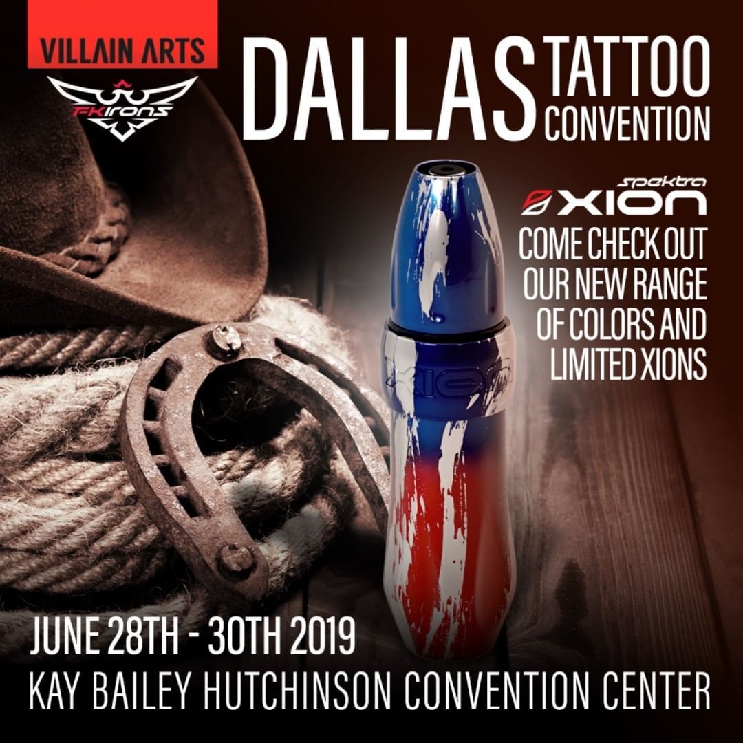 Location Dallas Tattoo Arts Convention Kay Bailey Hutchison Convention