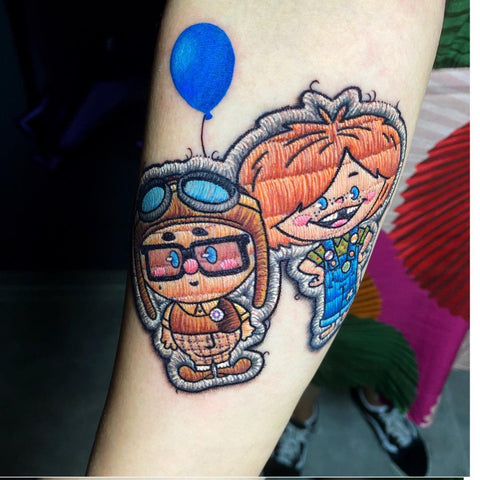 Killer Ink Tattoo on Twitter Incredible Up themed piece by yomicoart  with killerinktattoo supplies killerink tattoo tattoos bodyart ink  tattooartist tattooink tattooart disney disneytattoo pixar  pixartattoo httpstcoWblW8HZo9V 