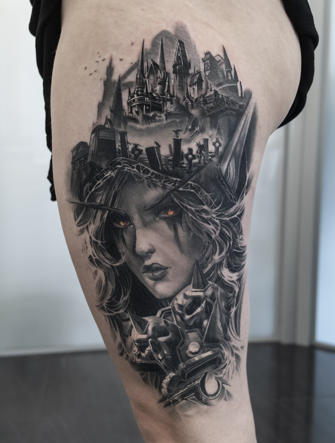 tattoocircle: Sylvanas Windläufer | Tattoos von Tattoo-Bewertung.de